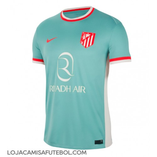 Camisa de Futebol Atletico Madrid Equipamento Secundário 2024-25 Manga Curta